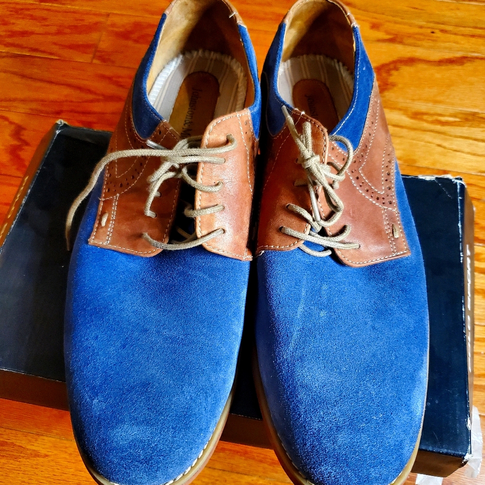 Johnson & Murphy Suede Oxfords
